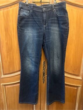 Apt. 9 Women's Dark Wash Boot Cut Jeans - Blue